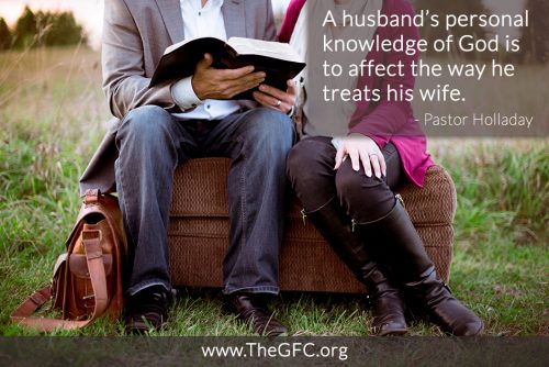 Photo quote on husbands and wives - Grace Fellowship Church, Kennett Square PA 19348