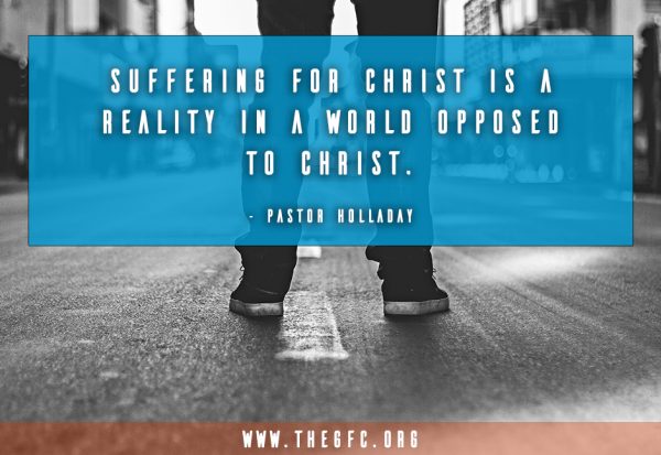 Photo quote about persecution - Grace Fellowship Church, Kennett Square PA 19348